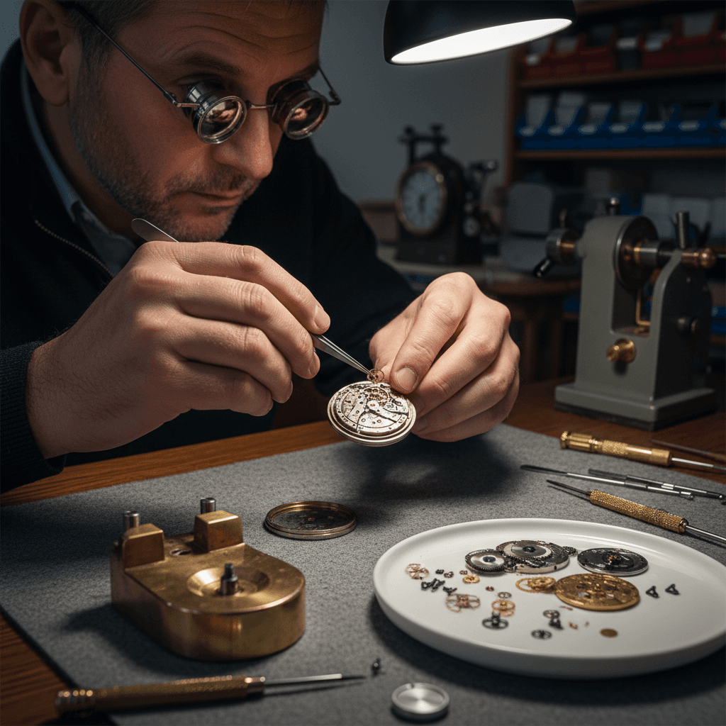 Watch servicing