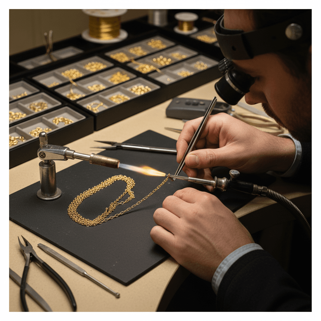 Chain and clasp repair
